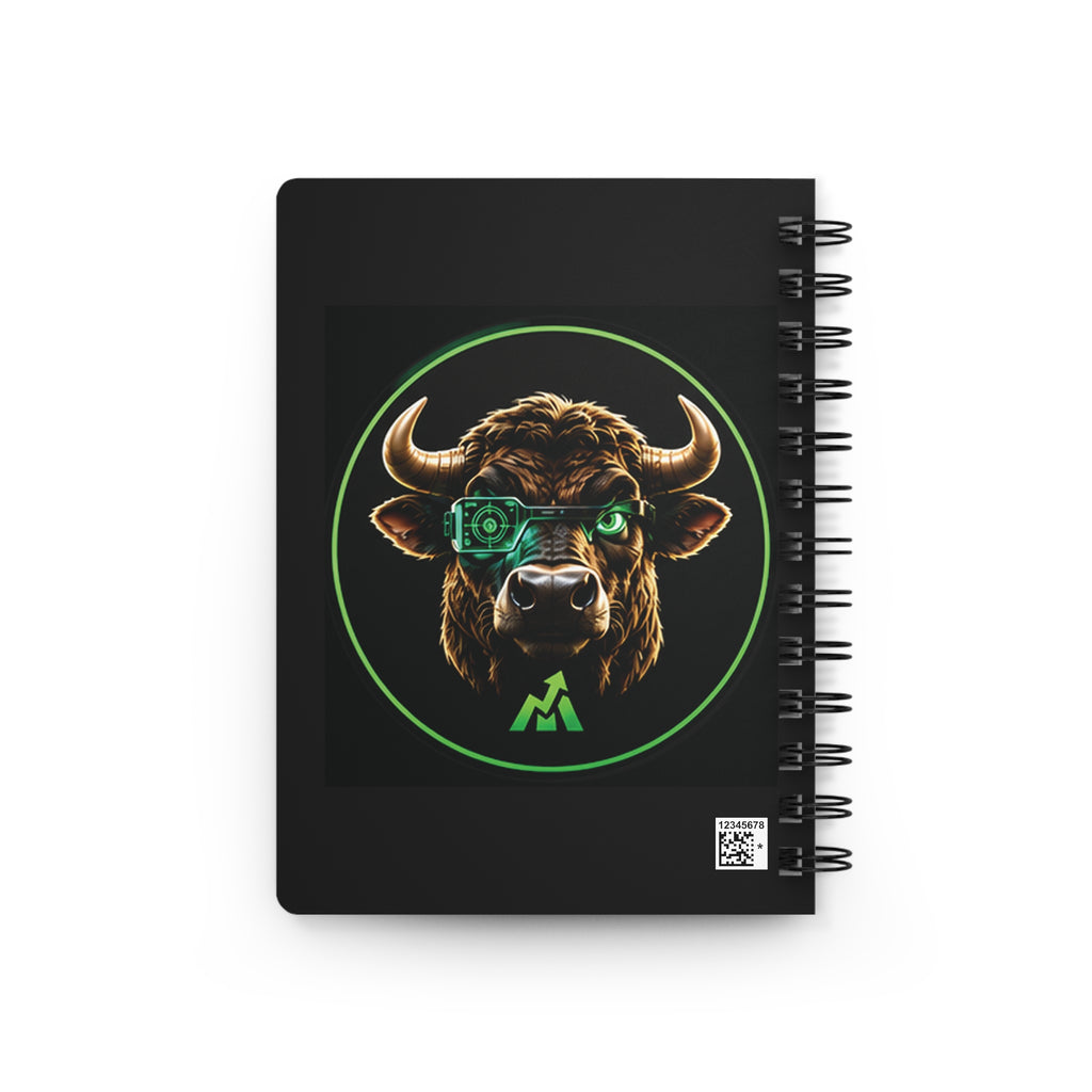 Agentic Bull Spiral Notebook — Futuristic Crypto/Finance Journal