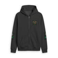 Skull Galaxy Zip Hoodie — Cosmic Skull Graphic Zip-Up