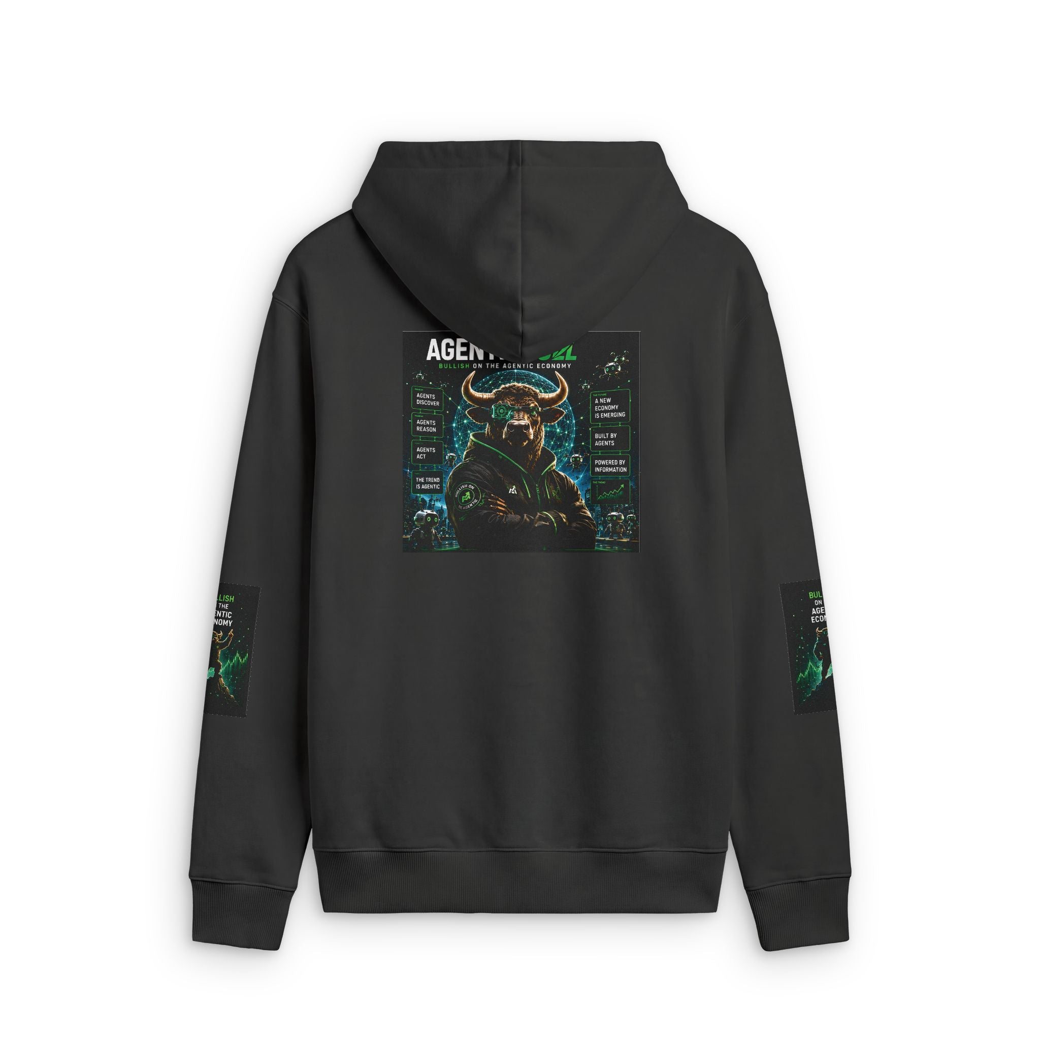 Skull Galaxy Zip Hoodie — Cosmic Skull Graphic Zip-Up
